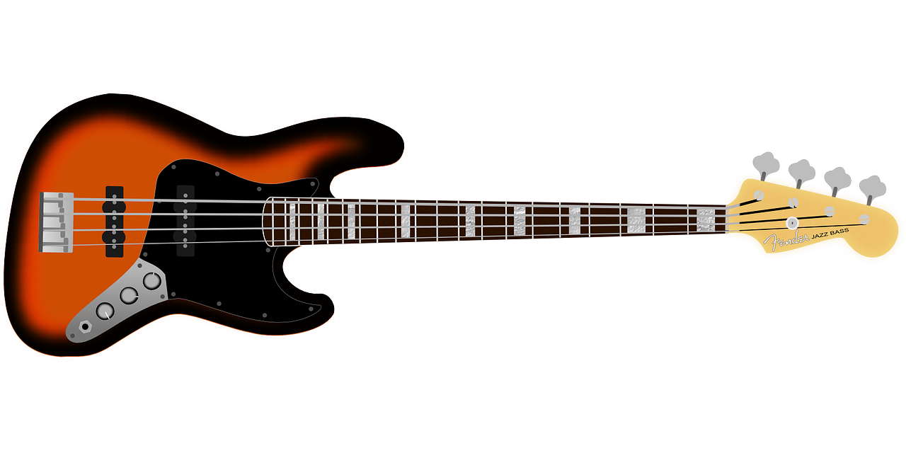 Image d'une guitare basse